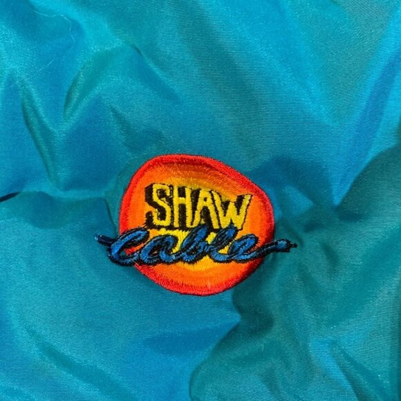 Vintage Sierra Sport Teal and Purple Shaw Cable Ski Jacket - Picture 6 of 14